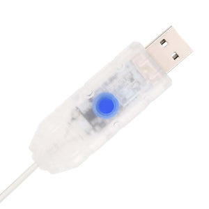 Plastgran pop-up 150 LED vit 180 cm