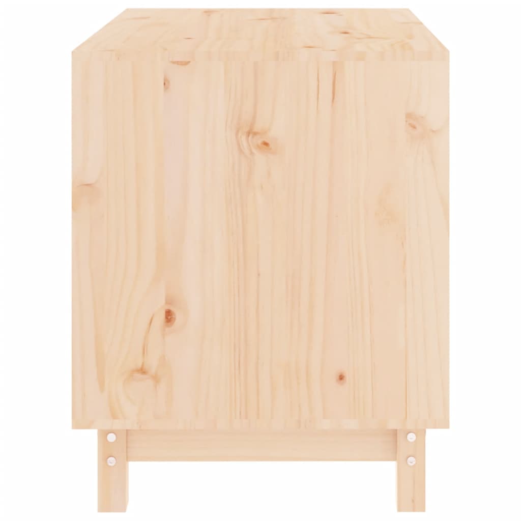 Hundkoja 70x50x62 cm massiv furu