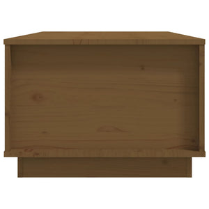 Soffbord honungsbrun 100x50x35 cm massiv furu