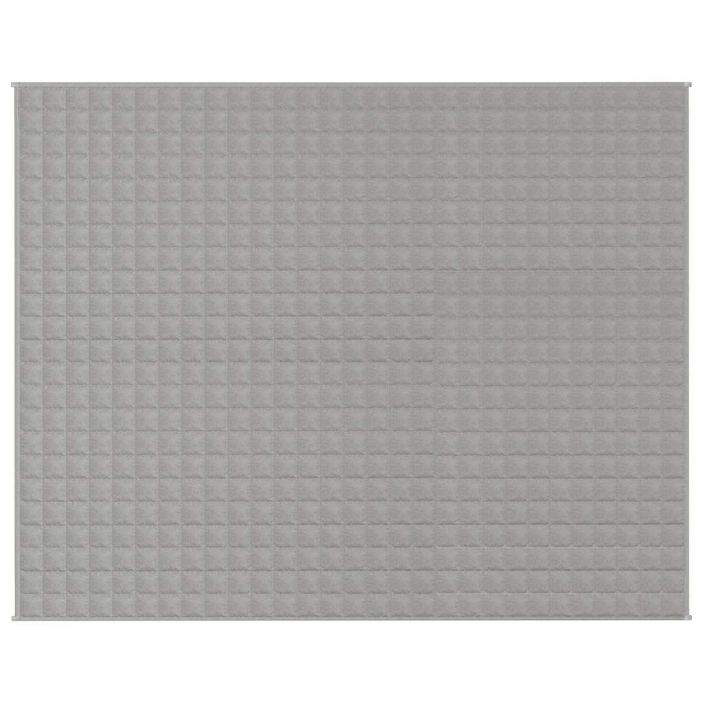 Tyngdtäcke grå 235x290 cm 15 kg tyg