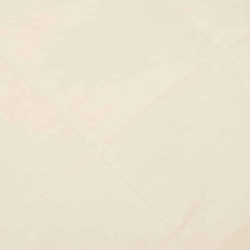 Tyngdtäcke gräddvit 120x180 cm 9 kg tyg