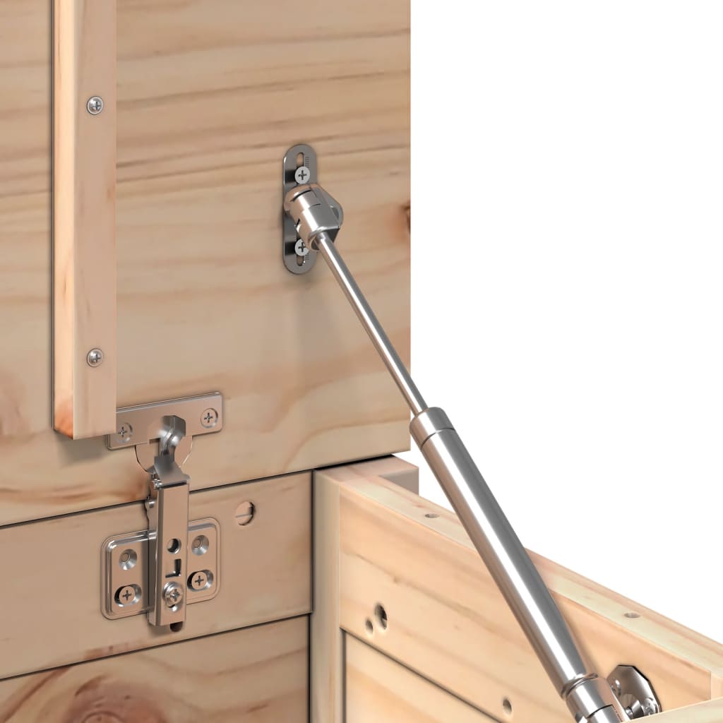 Förvaringslåda 60x32x45,5 cm massiv furu