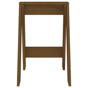 Pallar 2 st honungsbrun 40x40x60 cm massiv furu