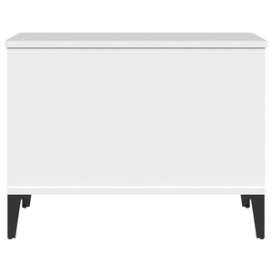 Soffbord vit 60x44,5x45 cm konstruerat trä
