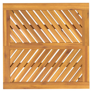 Trädgårdsbord 90x90x74 cm massivt akaciaträ