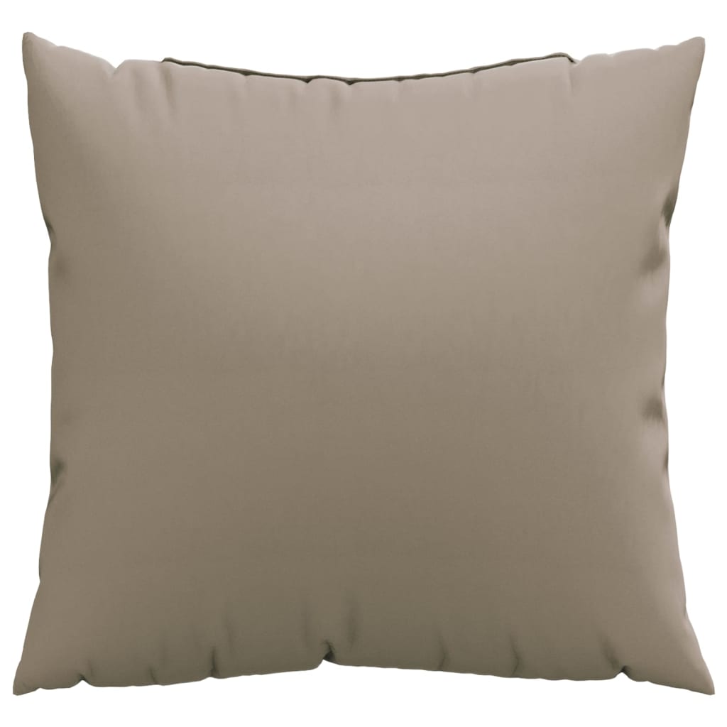 Soffkuddar 4 st taupe 60x60 cm tyg