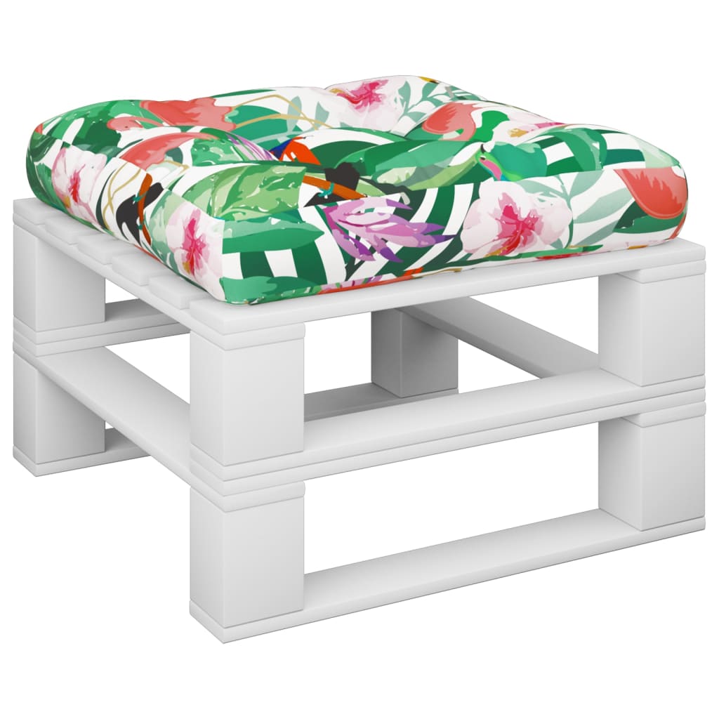 Palldyna flerfärgad 60x60x12 tyg