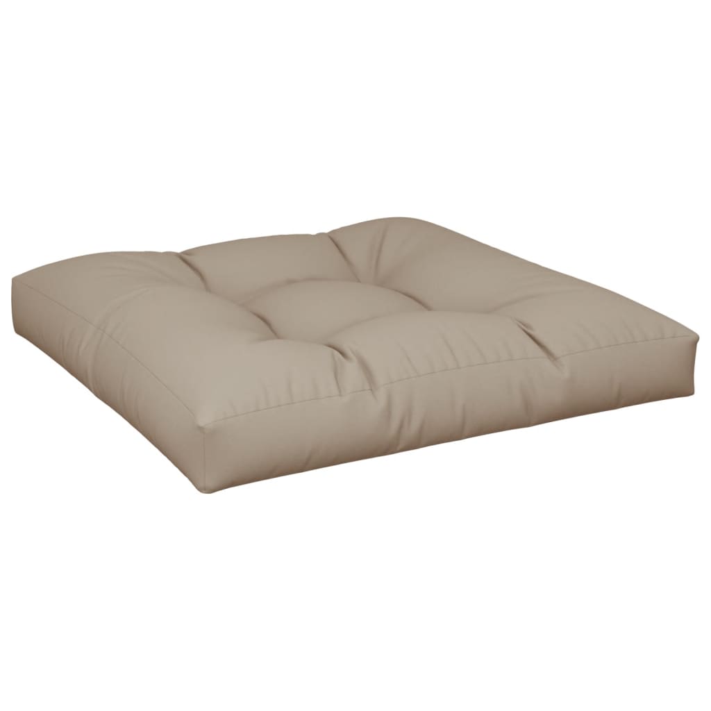 Palldyna taupe 80x80x12 cm tyg