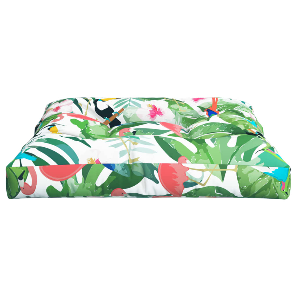 Palldyna flerfärgad 80x80x12 cm tyg