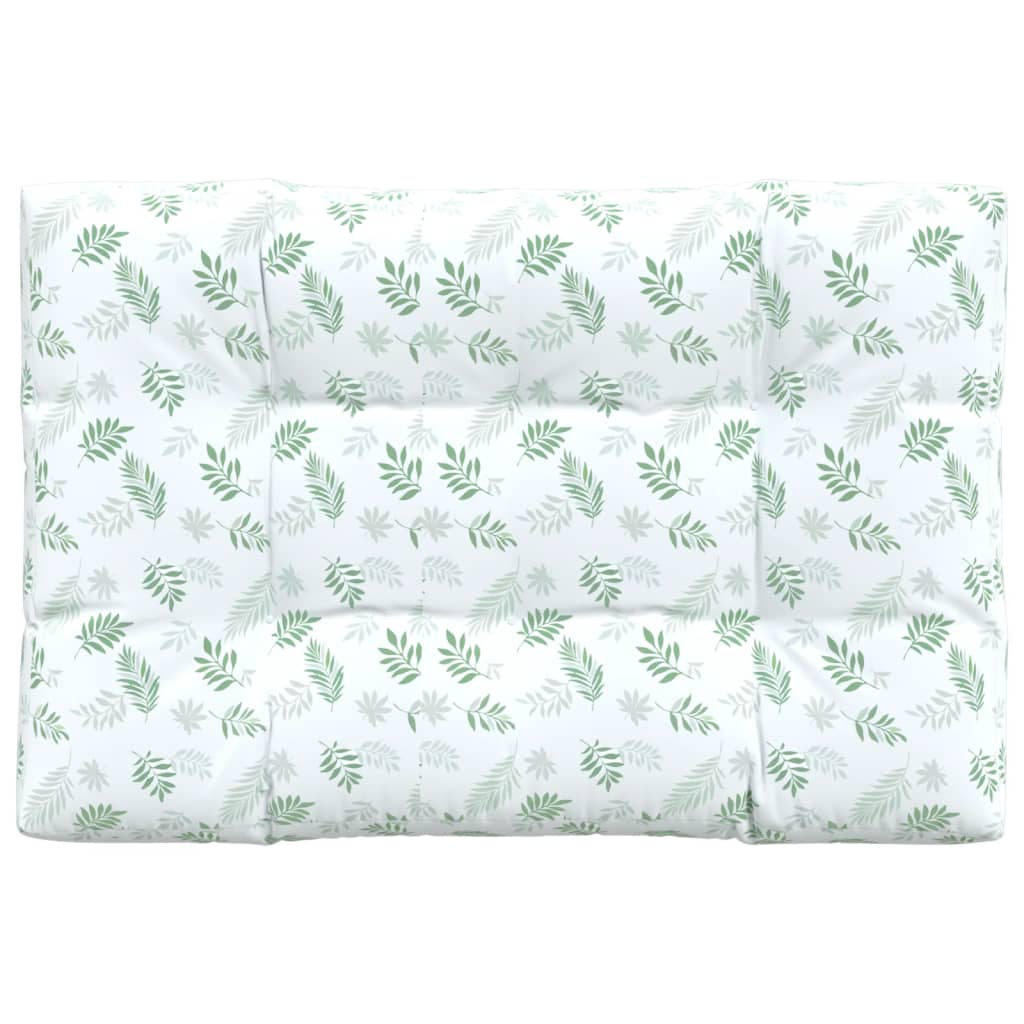 Palldyna bladmönster 120x80x12 cm tyg