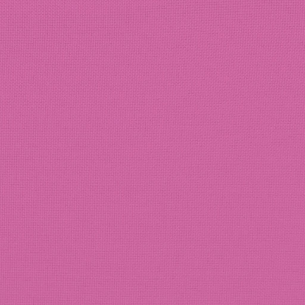 Stolsdynor 2 st rosa 40x40x4 cm tyg