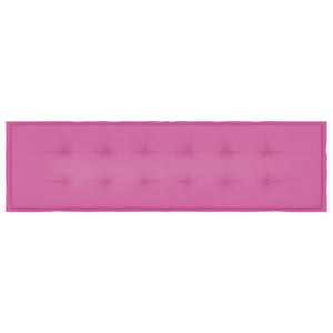 Trädgårdsbänk-kudde Rosa 180 x 50 x 4 cm Oxford tyg