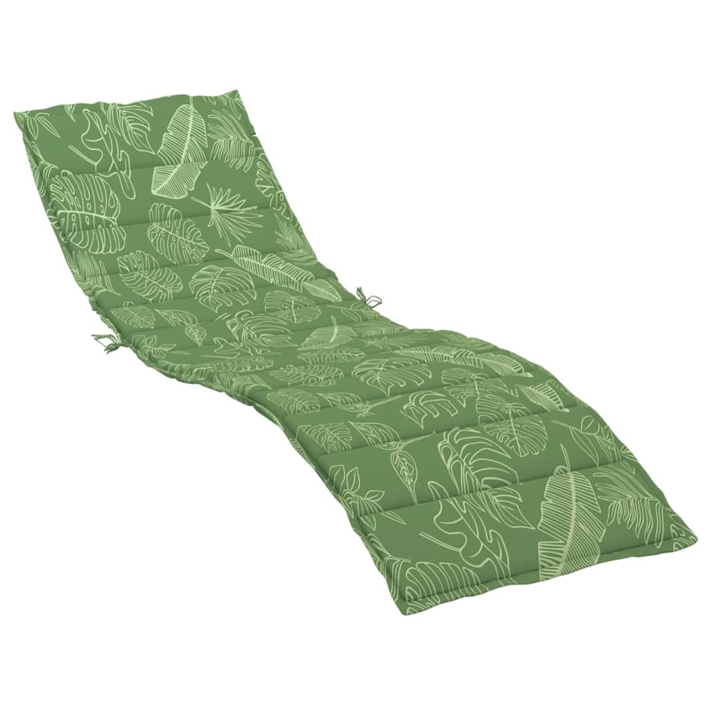 Lounger kudde Oxford tyg (100% polyester) Bladmönster