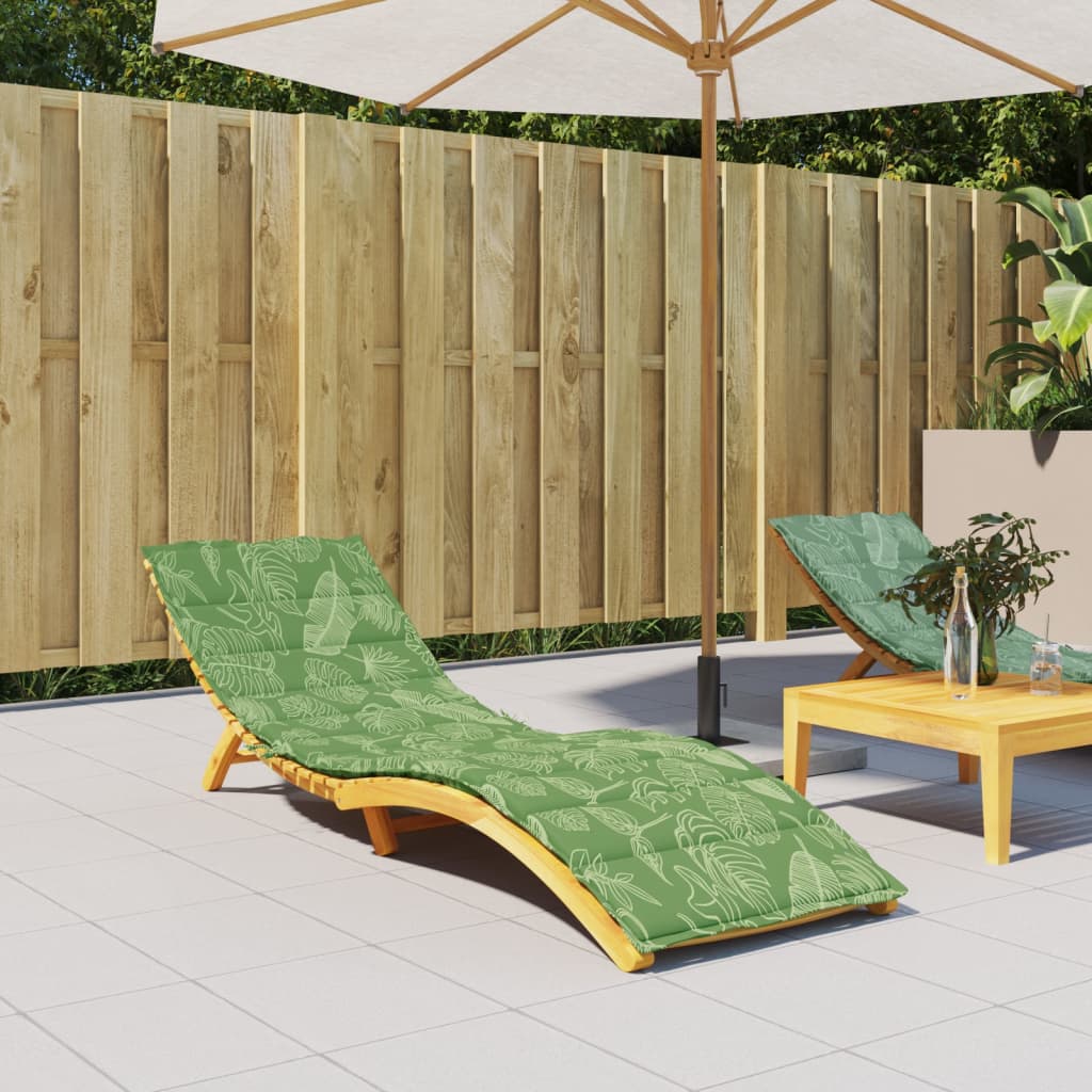 Lounger kudde Oxford tyg (100% polyester) Bladmönster