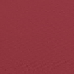 Bänkdynor för trädgården 2st vinröd 200x50x7cm oxfordtyg