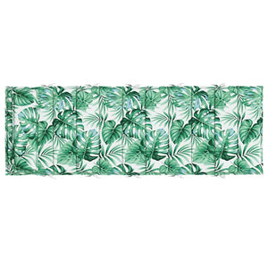 Dyna till solsäng bladmönster 180x60x4 cm oxfordtyg