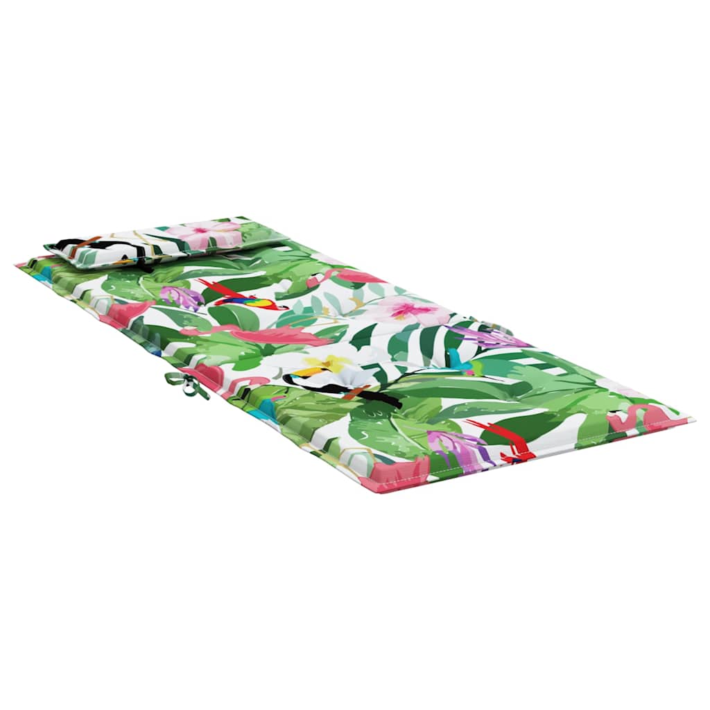 Stolsdynor för stolar med hög rygg 4 st flerfärgad oxfordtyg