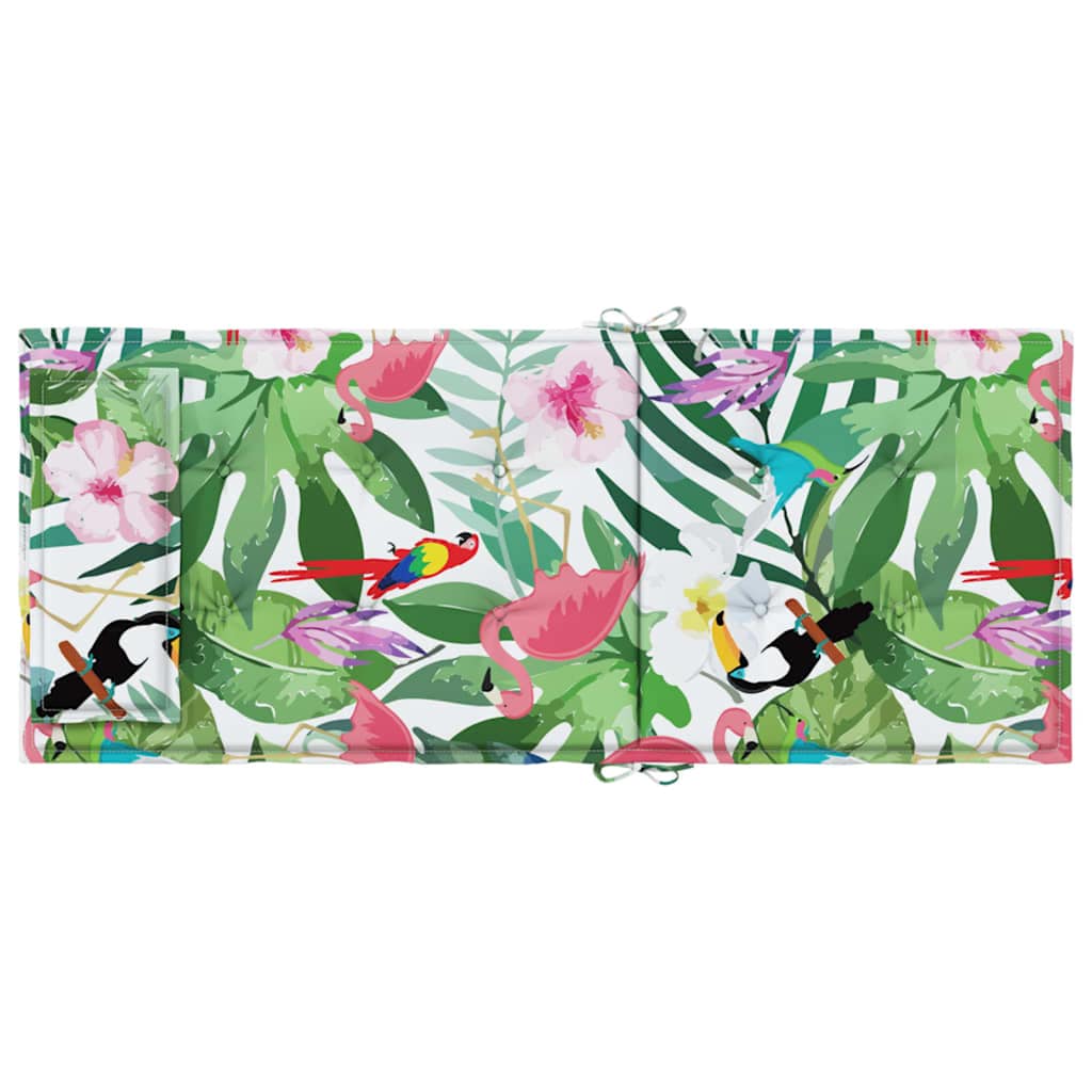 Stolsdynor för stolar med hög rygg 4 st flerfärgad oxfordtyg