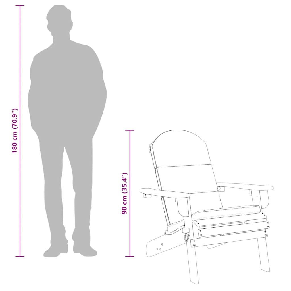 Däckstol med dynor massivt akaciaträ