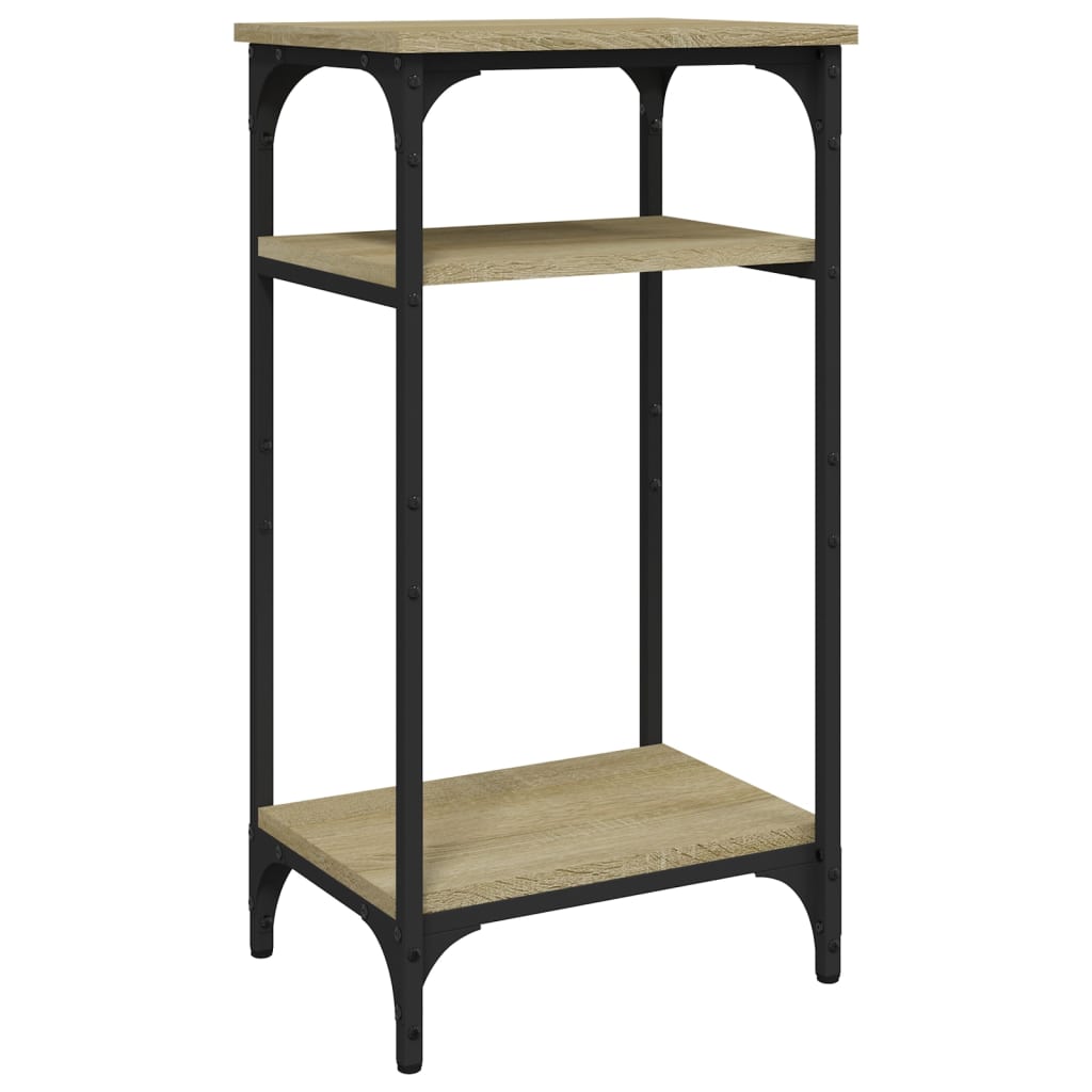 Soffbord sonoma-ek 40x30x75 cm konstruerat trä