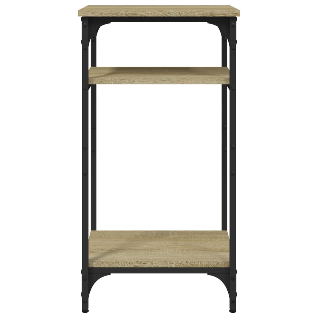 Soffbord sonoma-ek 40x30x75 cm konstruerat trä