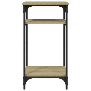 Soffbord sonoma-ek 40x30x75 cm konstruerat trä