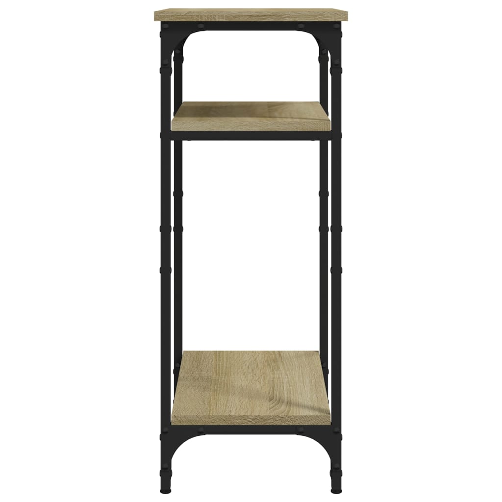 Soffbord sonoma-ek 40x30x75 cm konstruerat trä