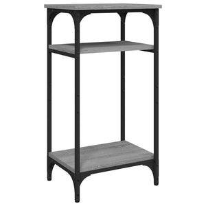 Sidobord grå sonoma 40x30x75 cm konstruerat trä