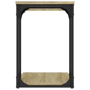 Sidobord sonoma-ek 50x35x52 cm konstruerat trä