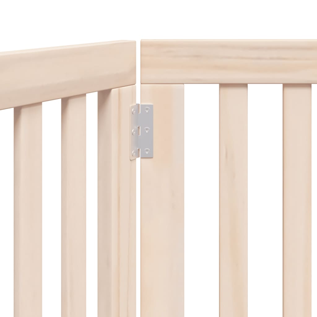 Hundgrind hopfällbar 2 paneler 160 cm poppel