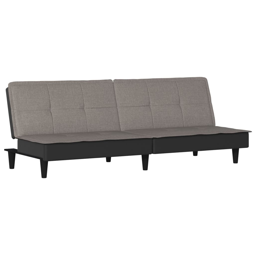 Bäddsoffa taupe tyg