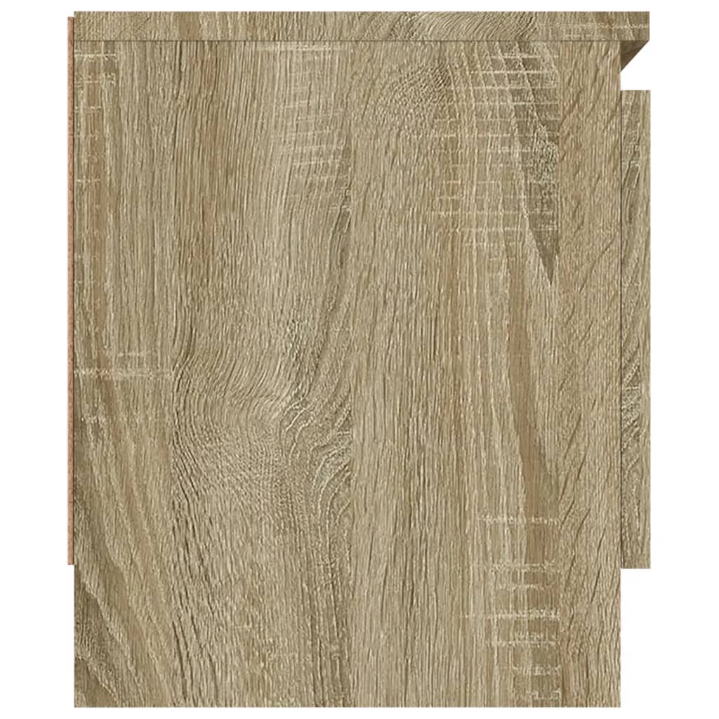 TV-bänk med dörr sonoma-ek 102x30x36 cm