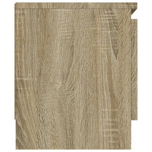 TV-bänk med dörr sonoma-ek 102x30x36 cm