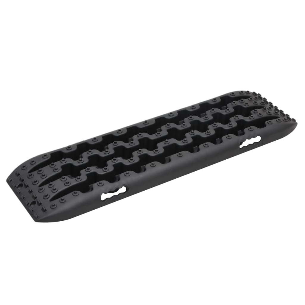 Greppmattor 2 st svart 106x30,5x7 cm nylon