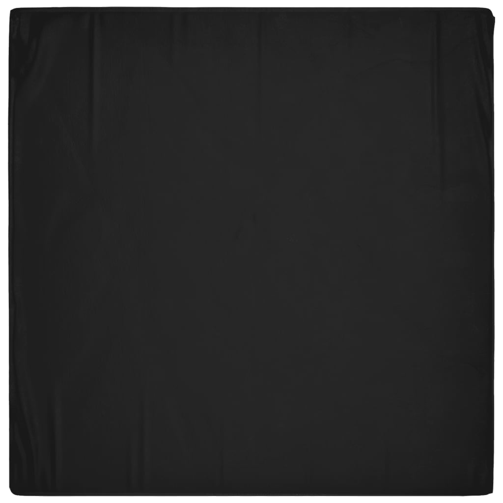 Överdrag för trädgårdsmöbler 8 öljetter 132x132x80 cm fyrkantig