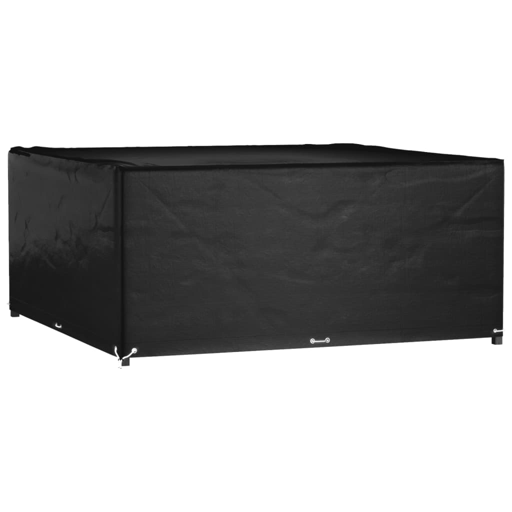 Överdrag för trädgårdsmöbler 16 ölj. 205x205x90 cm fyrkantig