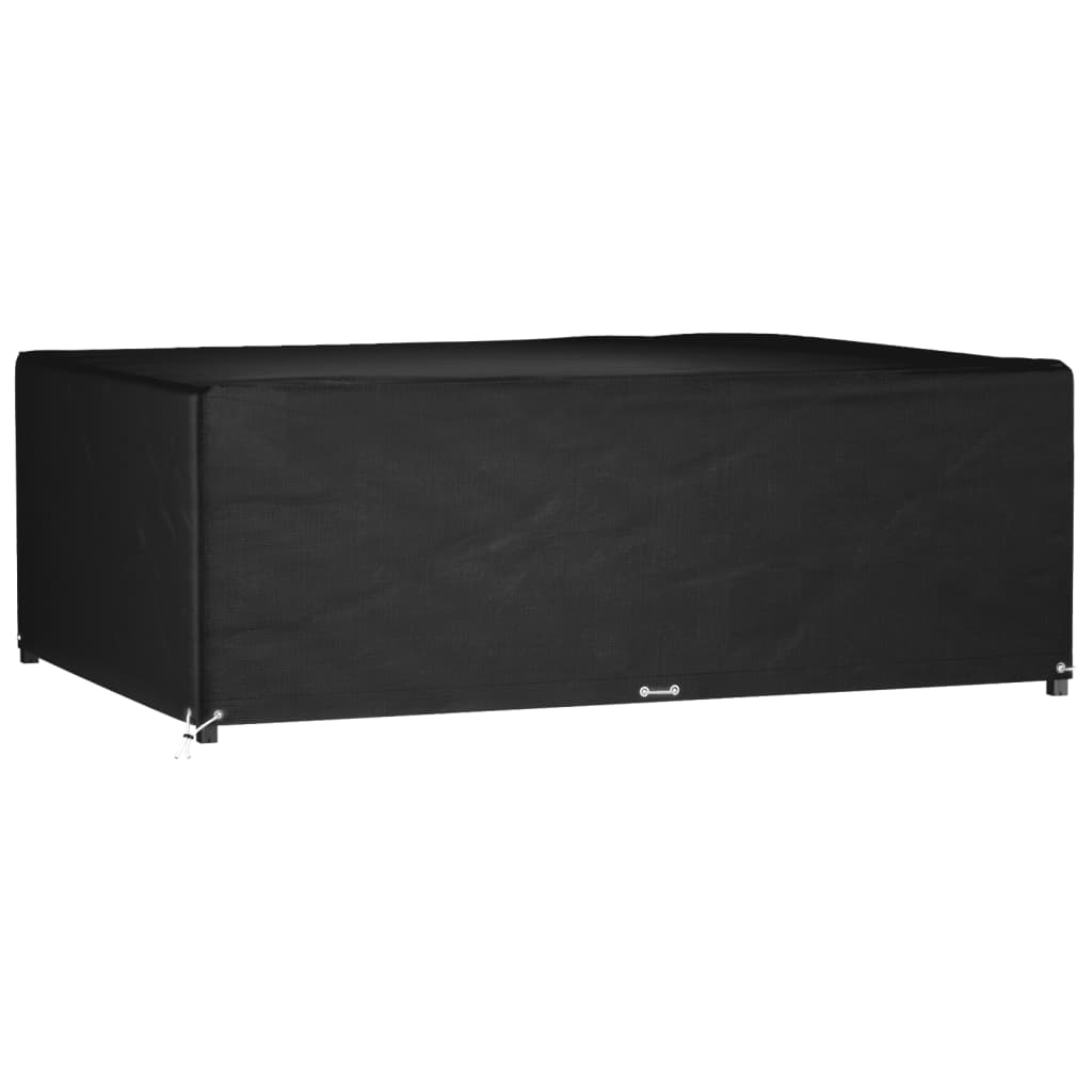 Överdrag för trädgårdsmöbler 12 ölj. 270x180x90 cm rektangulärt