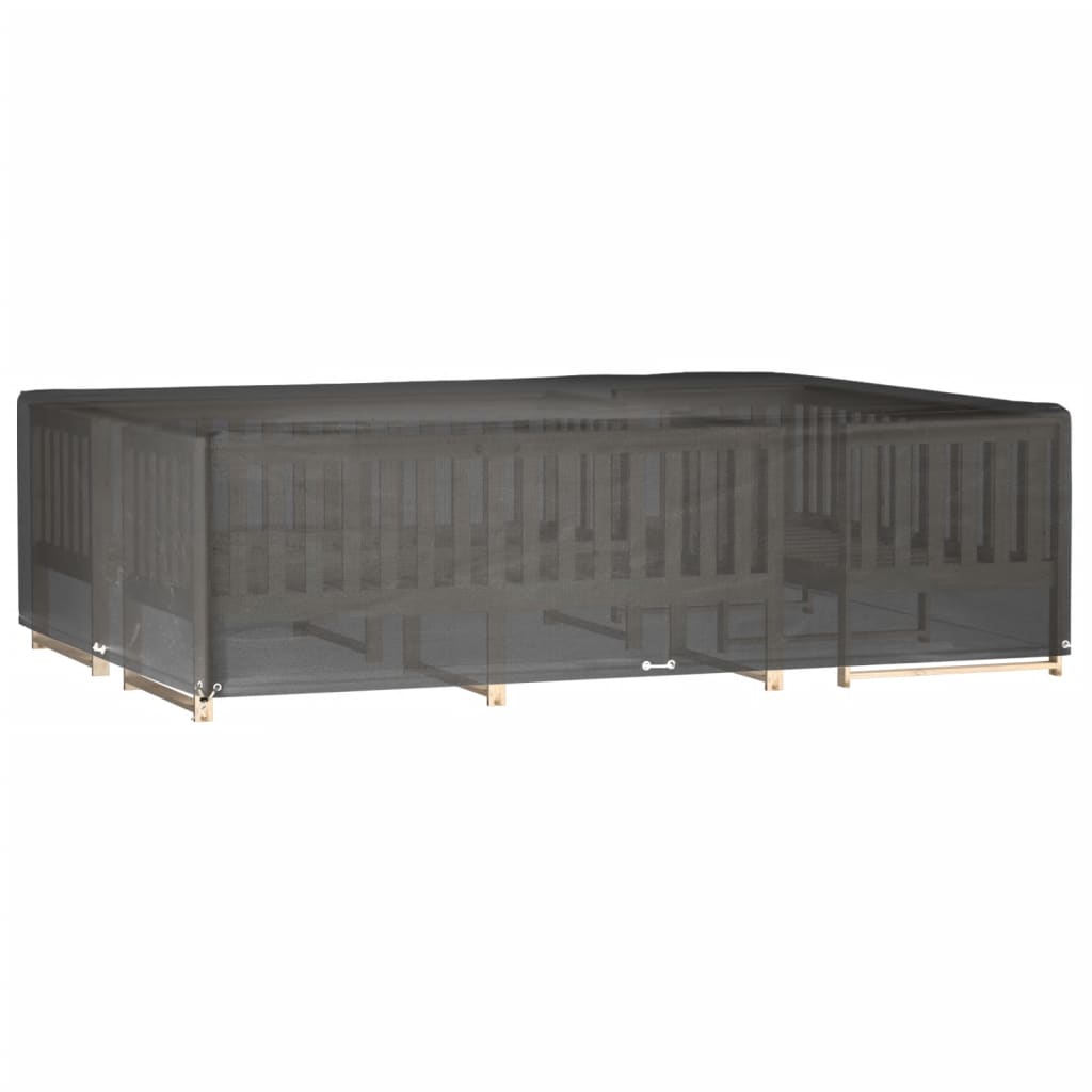 Överdrag för trädgårdsmöbler 16 ölj. 300x200x75 cm rektangulärt