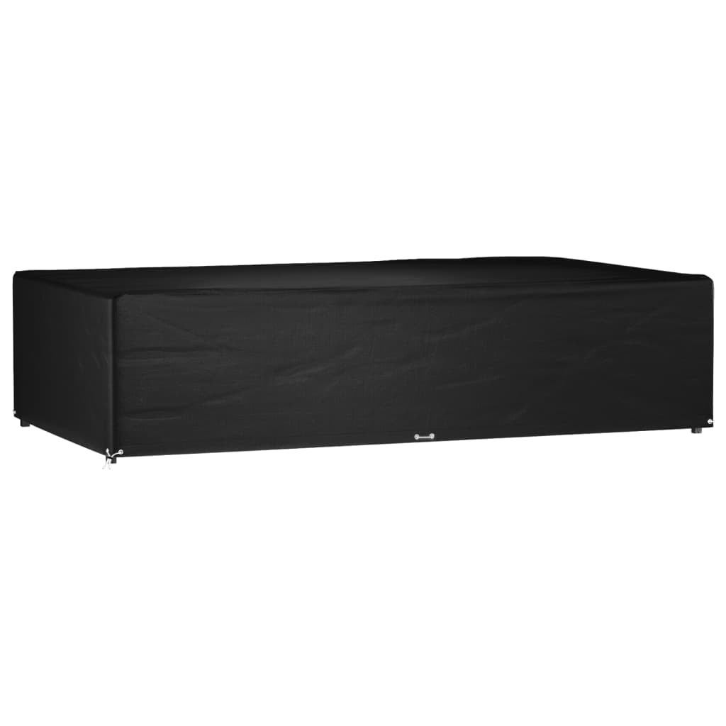Överdrag för trädgårdsmöbler 12 ölj. 315x180x75 cm rektangulärt