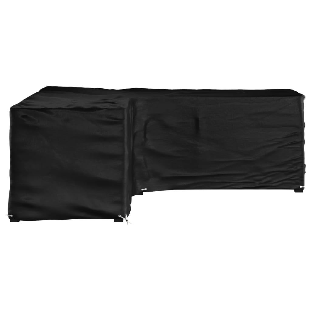 Överdrag för utemöbler 16 ölj. 285x285x90cm L-format