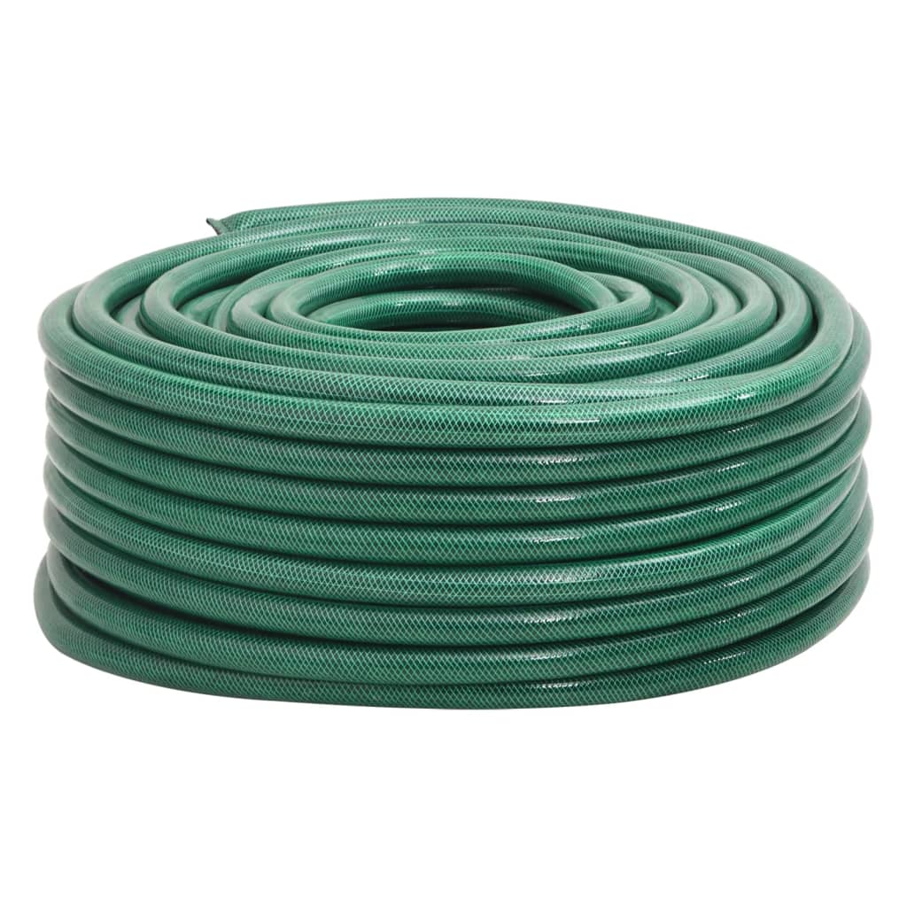Trädgårdsslang grön 1" 100 m PVC