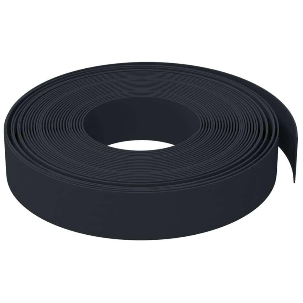 Rabattkant svart 5 st 10 m 10 cm polyeten