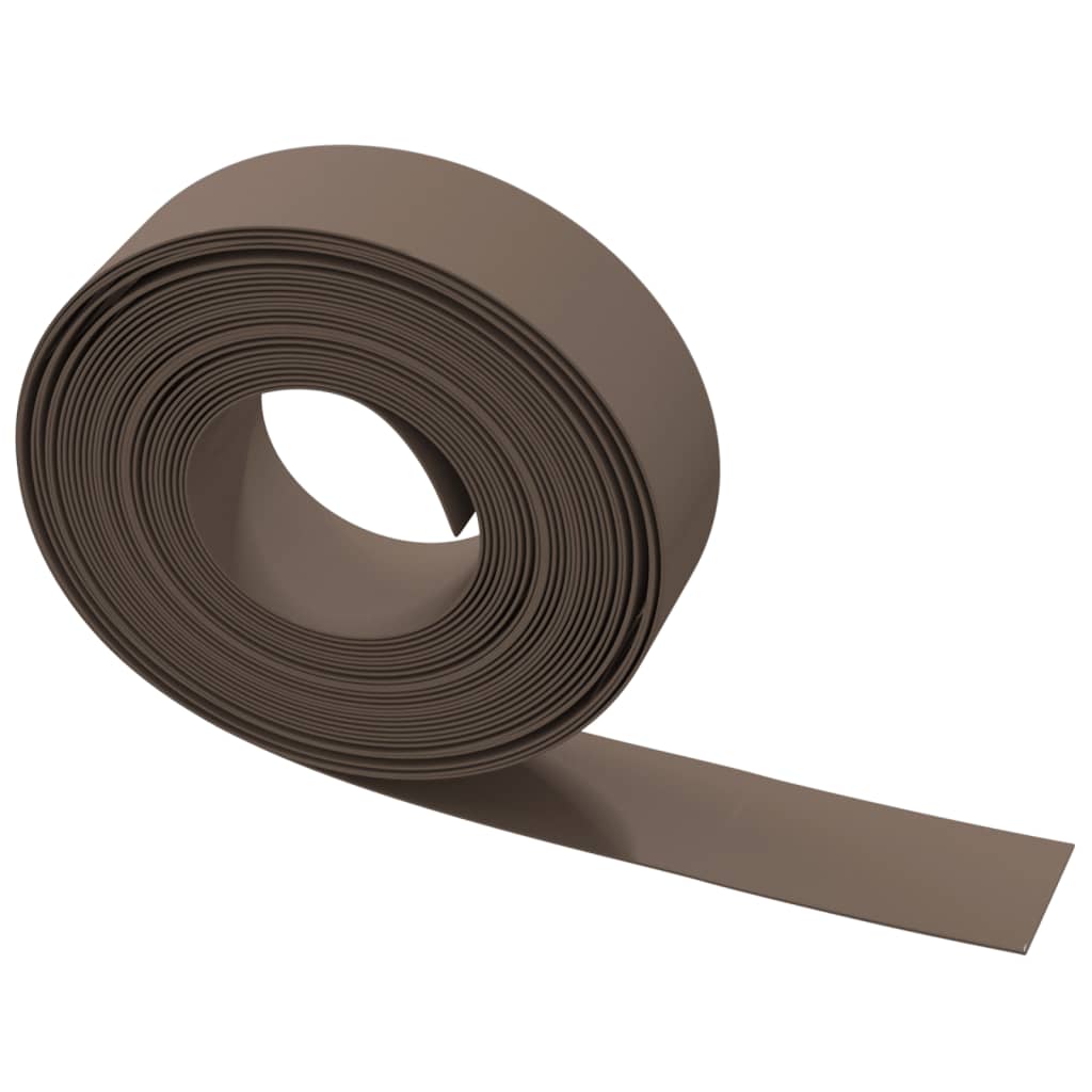 Rabattkant brun 5 st 10 m 15 cm polyeten