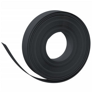 Rabattkant svart 10 m 10 cm polyeten