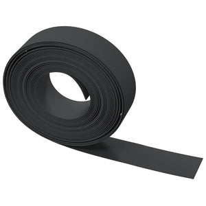 Rabattkant svart 10 m 15 cm polyeten