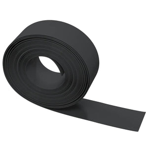 Rabattkant svart 10 m 20 cm polyeten