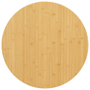 Bordsskiva Ø60x4 cm bambu