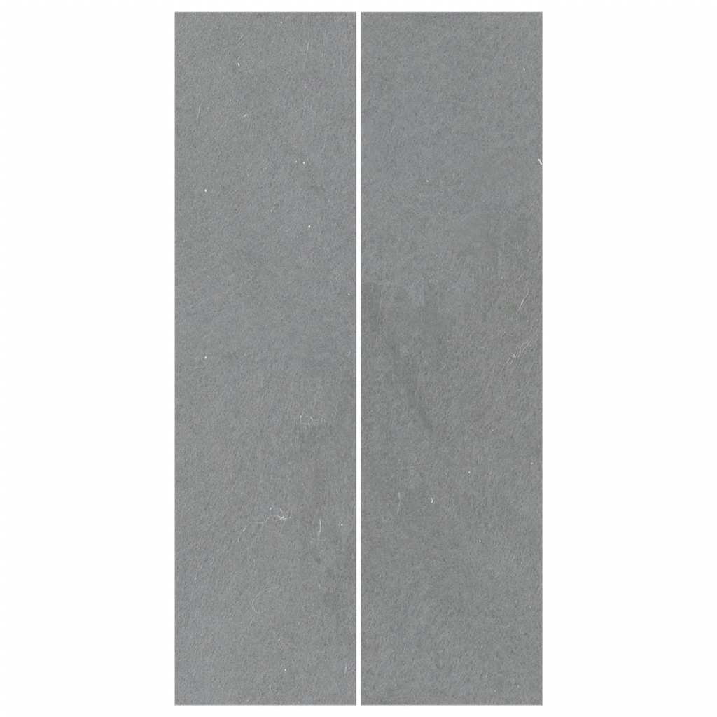 Bottenmatta ljusgrå 420x220 cm polyester geotextil