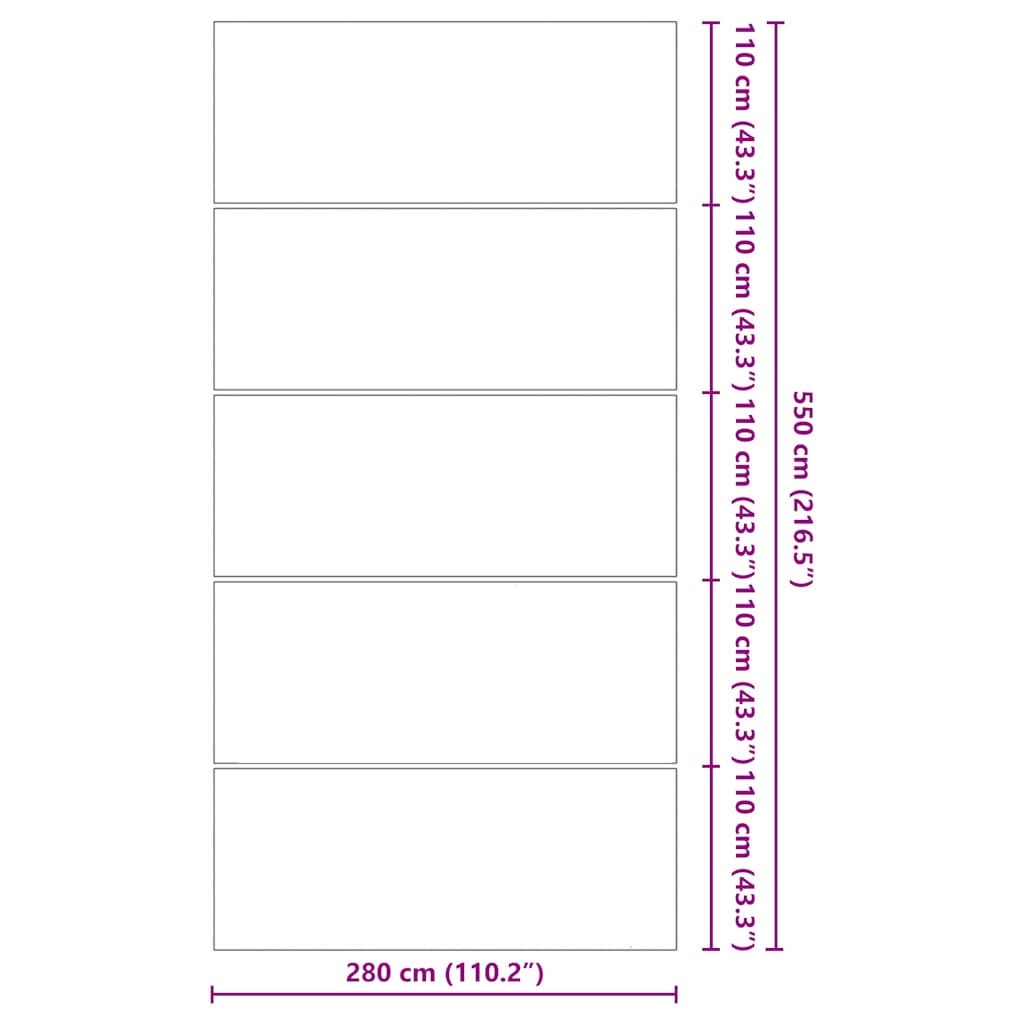 Bottenmatta ljusgrå 550x280 cm polyester geotextil