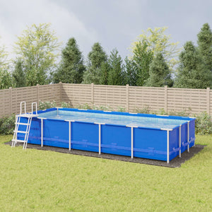 Bottenmatta ljusgrå 999x500 cm polyester geotextil